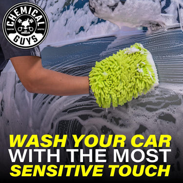 Chemical Guys MIC493 Chenille Premium Scratch-Free Microfiber Wash Mitt